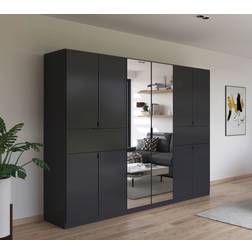 Rauch Ticao Metal Grey Kleiderschrank 271x210cm