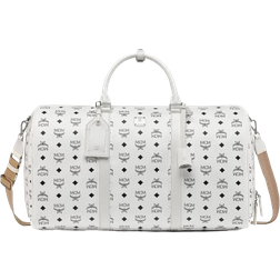 MCM Ottomar Weekender Bag - White