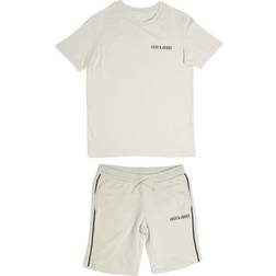 Jack & Jones Boy's Kai T-shirt & Short Set - Grey