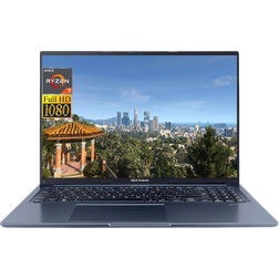 ASUS Newest Vivobook Thin and Light, 16" FHD Display, Ryzen 7 5800HS(8 cores), 24GB RAM, 1TB SSD, AMD Radeon Graphics, Wi-Fi 6, Bluetooth, Windows 11 Home, with Laptop Stand