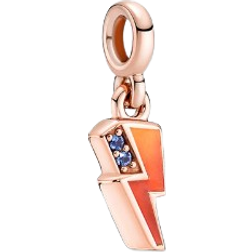 Pandora ME Light Me Up Mini Dangle Charm - Rose Gold/Blue/Orange