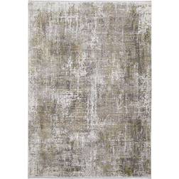 Grand Bazaar Lindstra Gradient Abstract White, Green, Gray 58x94"