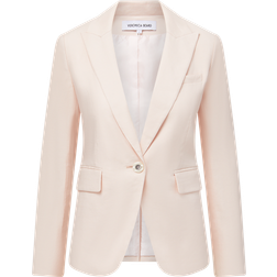 Veronica Beard Cutaway Dickey Jacket - Pink Haze