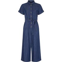 Yumi Denim Jumpsuit - Blue