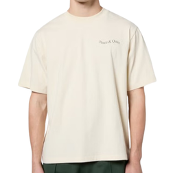 Museum of Peace & Quiet Wordmark Cotton-Jersey T-shirt - Beige