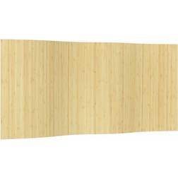 vidaXL Bamboo Light Natural Raumteiler 400x165cm