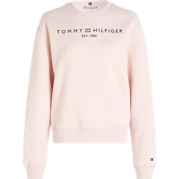 Tommy Hilfiger Logo Crew Neck Sweatshirt - Whimsy Pink
