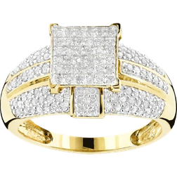ItsHot Engagement Ring - Gold/Diamonds