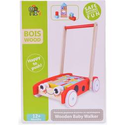 Moni Wooden Baby Walker Ladybug