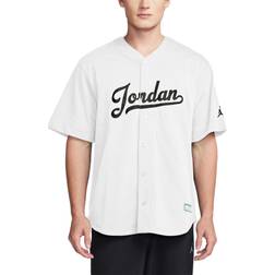 Nike Men's Jordan Flight MVP Baseball Top - White/Black