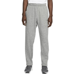 Nike Therma Men's Therma-FIT Open Hem Fitness Pants - Dark Grey Heather/Particle Grey/Black