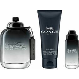 Coach For Men Gift Set EdT 100ml + Shower Gel 100ml + EdT 15ml