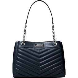 Michael Kors Whitney Medium Quilted Tote Bag - Navy