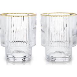 Viski Gold Rimmed Tumbler 12fl oz 2