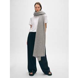 White + Warren Cashmere Travel Wrap Scarf One Size Grey Heather