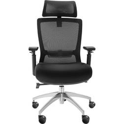 VEVOR Ergonomic Black Office Chair 48.8"