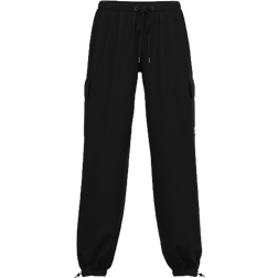 PINK Tech Stretch Cargo Pants - Pure Black