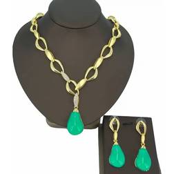 BlackBeauty Festive Gift Set - Gold/Turquoise/Transparent