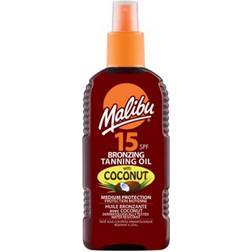 Malibu Bronzing Tanning Oil with Coconut SPF15 6.8fl oz