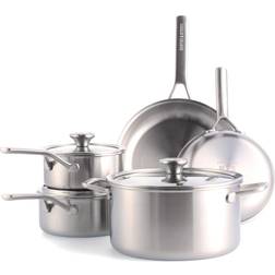 Merten & Storck Tri-Ply Stainless Steel with lid 8 Parts
