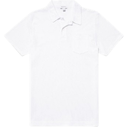 Sunspel Riviera Polo Shirt - White