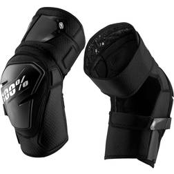 100% Fortis Knee Guards Black