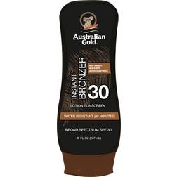 Australian Gold Sunscreen Lotion with Instant Bronzer SPF30 8fl oz