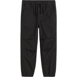 H&M Kid's Twill Joggers - Black (1162801005)