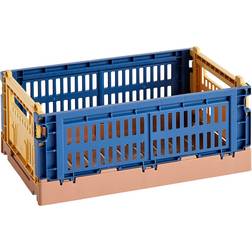 Hay Colour Crate Mix Dark Blue Oppbevaringskurv