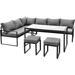 POCOline 595850500 Lounge-Set, 1 Bord inkl. 2 Soffor