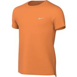 Nike Older Kid's Dri-FIT Miler Training Top - Bright Mandarin (FD0237-885)