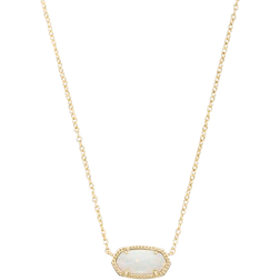 Kendra Scott Elisa Pendant Necklace - Gold/Opal