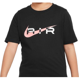 Nike Boy's Youth Air T-shirt - Black/Pink Foam