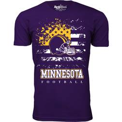 RAWSOME T-SHIRTS Star-Spangled Football T-Shirt Minnesota Men's