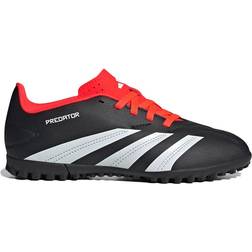 Adidas Junior Predator Club TF - Core Black/Cloud White/Solar Red