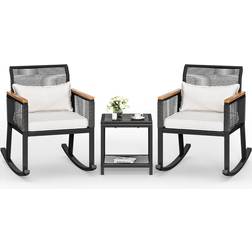 YitaHome Rocking Bistro Set