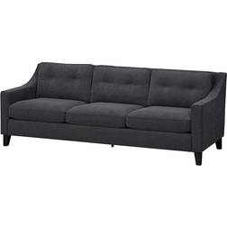 Ikea Froslov Hyllie Dark Grey Sofa 227cm 3-Sitzer