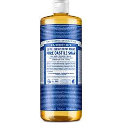 Dr. Bronners Pure-Castile Liquid Soap Peppermint 946ml