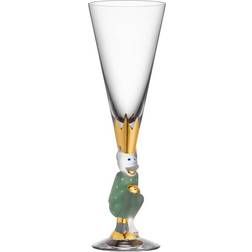 Orrefors Nobel The Sparkling Devil Green Champagneglass 19cl