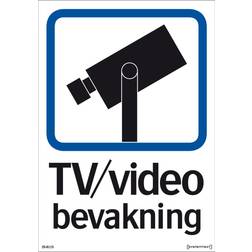 Systemtext Decal Tv/Video Surveillance 210x148mm