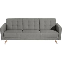 Max Winzer Julian Light Grey Sofa 224cm 3-Sitzer