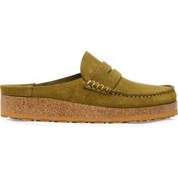 Birkenstock Naples Suede Leather - Pine Green