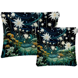 Plants Under The Stars Pocket Cosmetic Bag Set - Multicolour