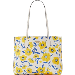 Kate Spade Bleecker Sunshine Floral Large Tote - Cream Multi