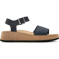 Birkenstock Glenda Suede Leather/Textile - Midnight Blue