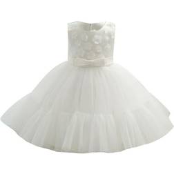 KBKYBUYZ Girl's Princess Dress - White