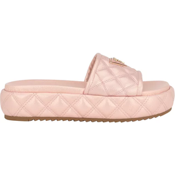 Guess Longo Quilted Flatform - Pink