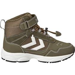 Hummel Kid's Zap Hike Tex Jr Hiking Boots - Dark Olive