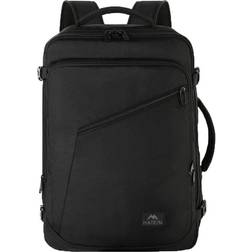 Matein Large Carry On Backpack - Black