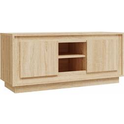 vidaXL Engineered Wood Sonoma Oak TV-benk 102x45cm